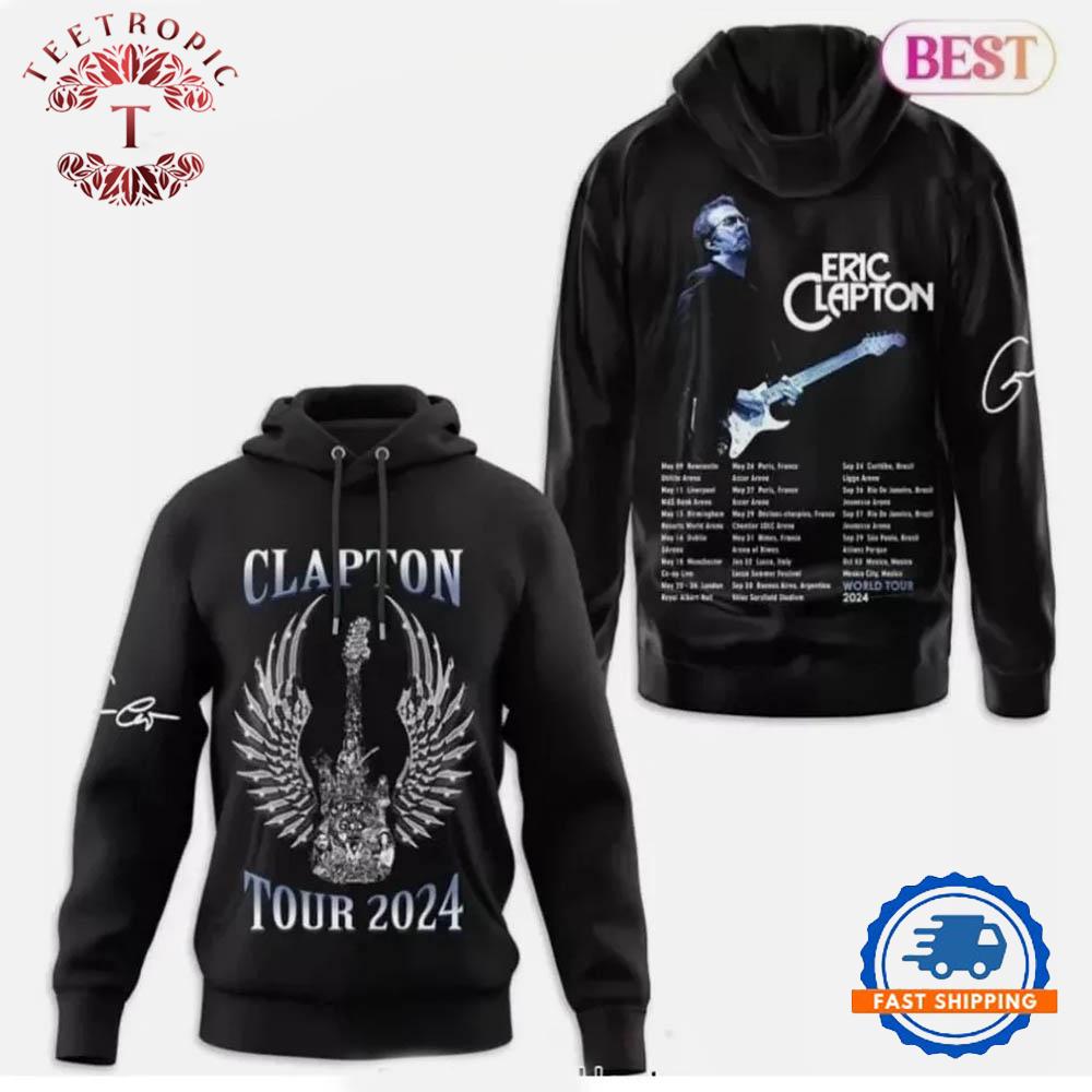 Eric Clapton Tour Signature Design Hoodie
