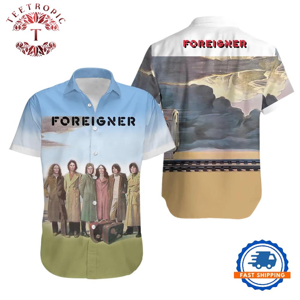 Foreigner The Debut Studio Album Cover Hawaiian Shirt