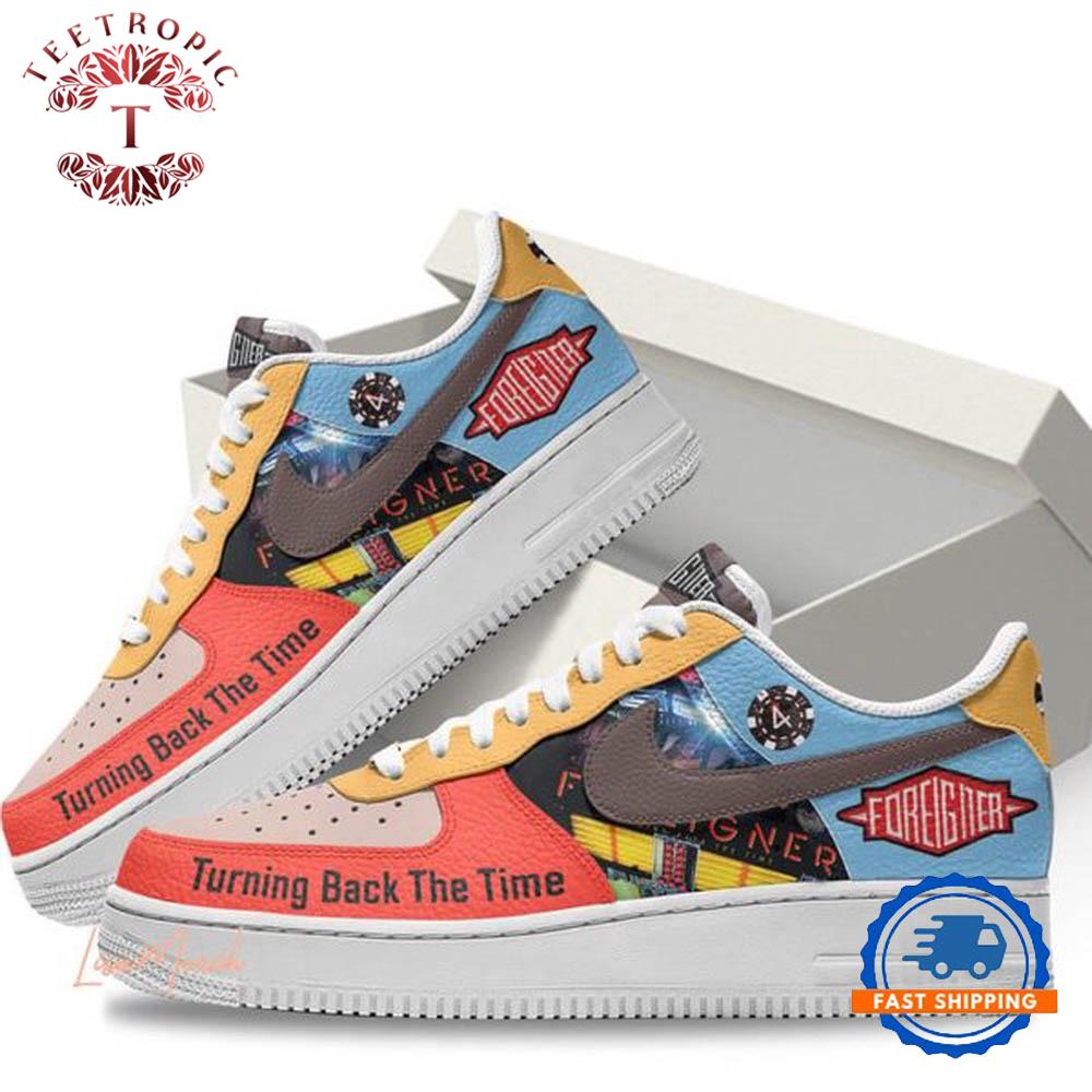 Foreigner Turning Back The Time Air Force 1 Shoes Sneaker