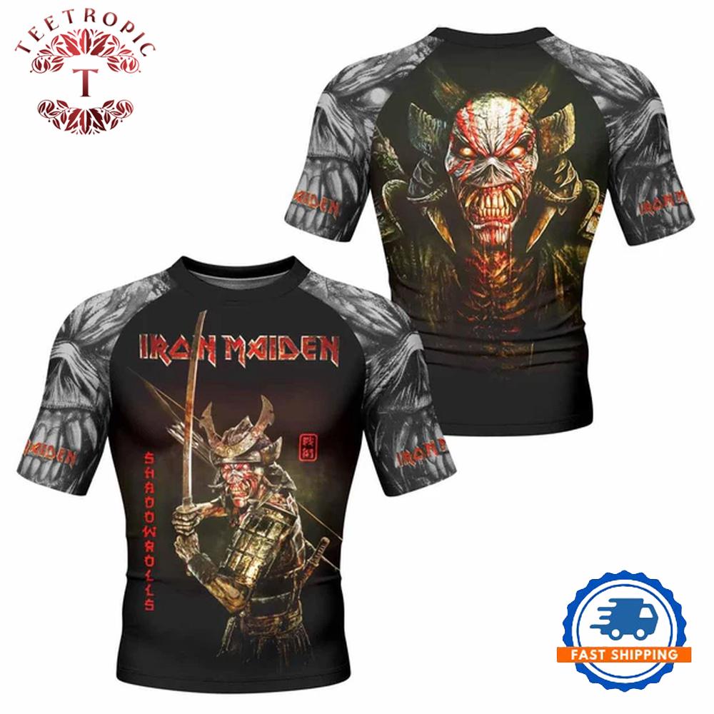 Iron Maiden Samurai 3D T Shirt