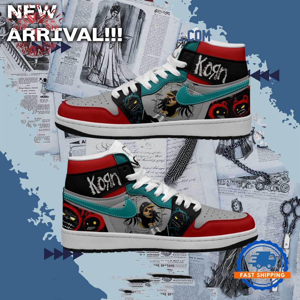 Korn A Different World Music Air Jordan 1 Shoes Sneaker