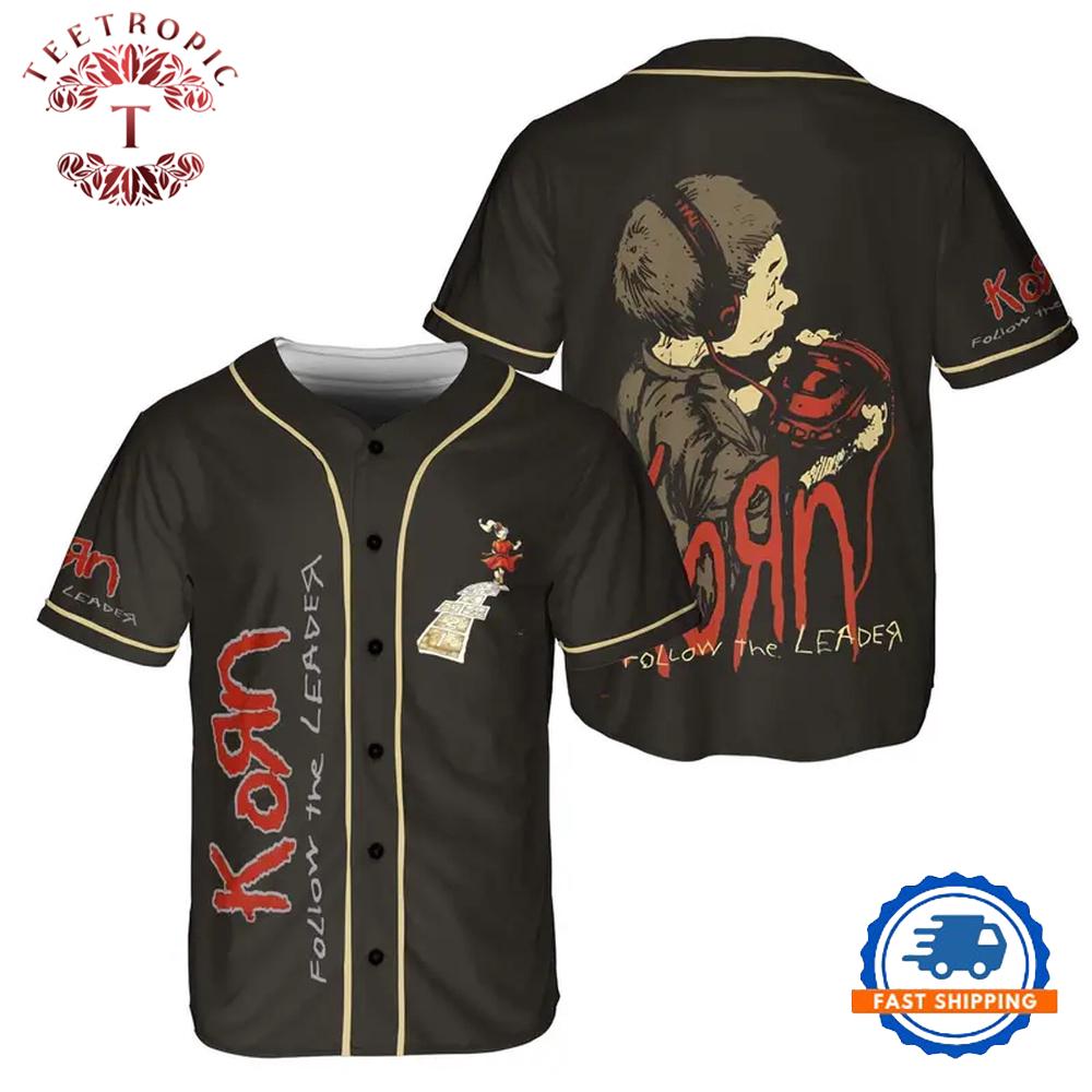 Korn Follow The Leader Baseball Jersey