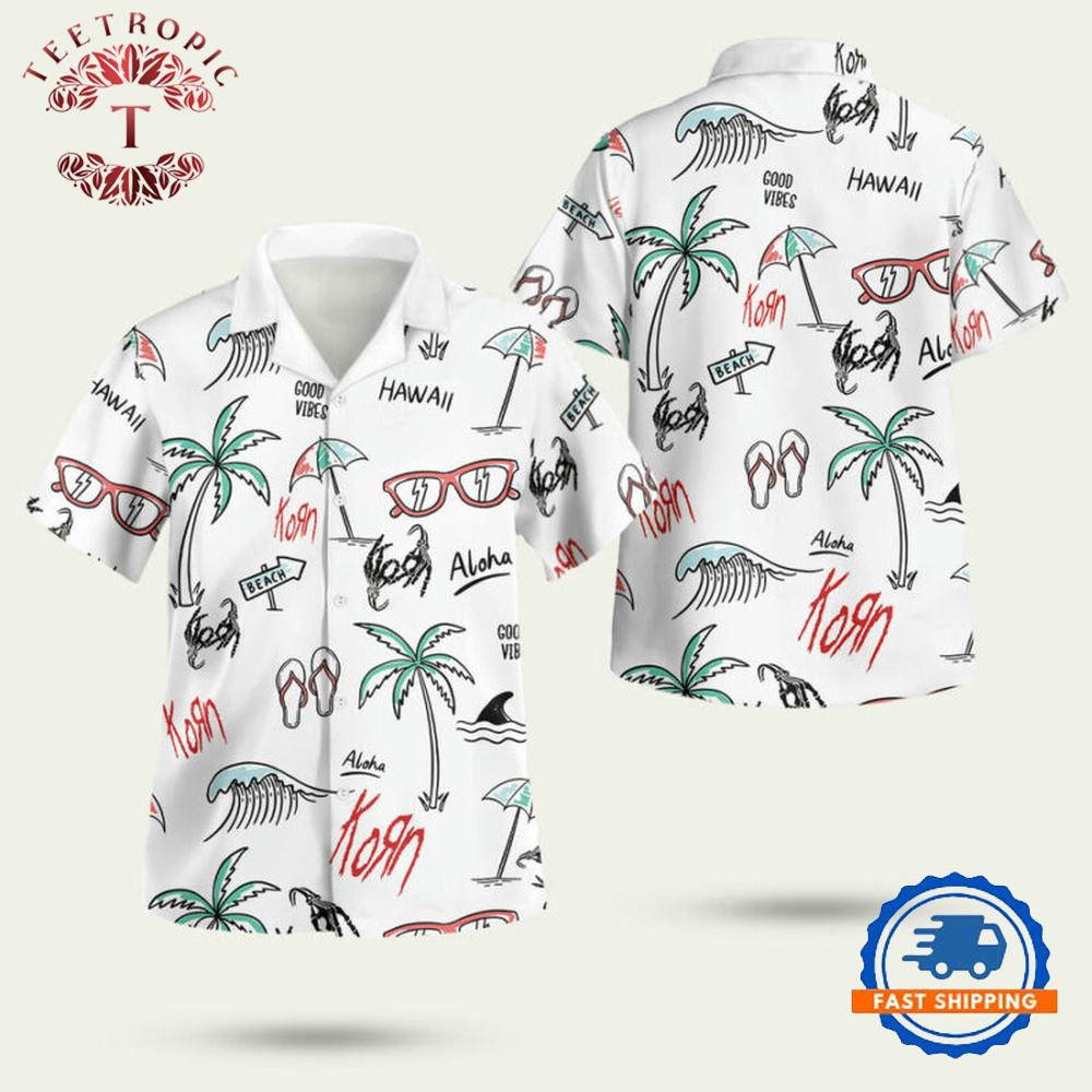 Korn Music Band Summer Hawaiian Shirt