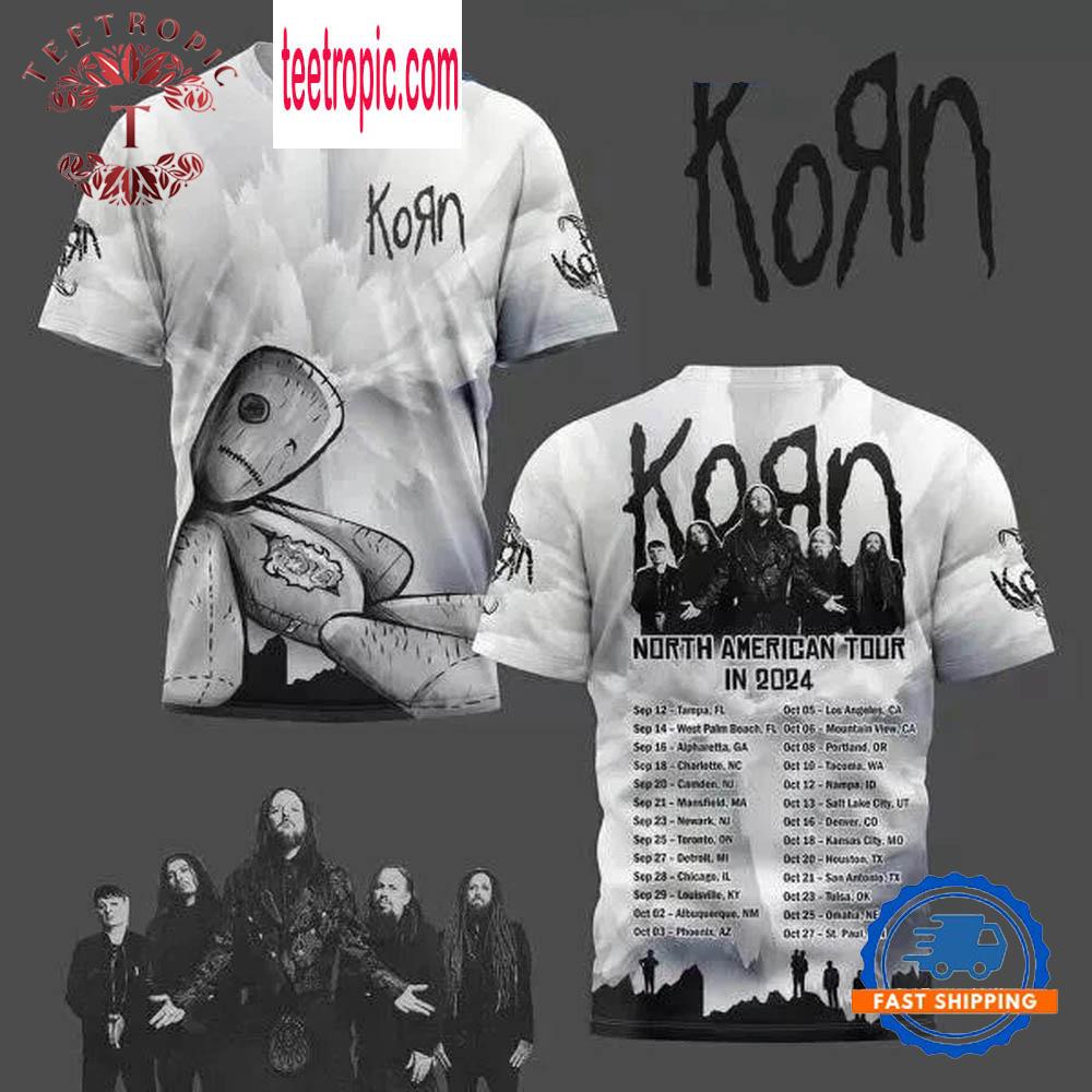 Korn North America Tour 3D T-Shirt