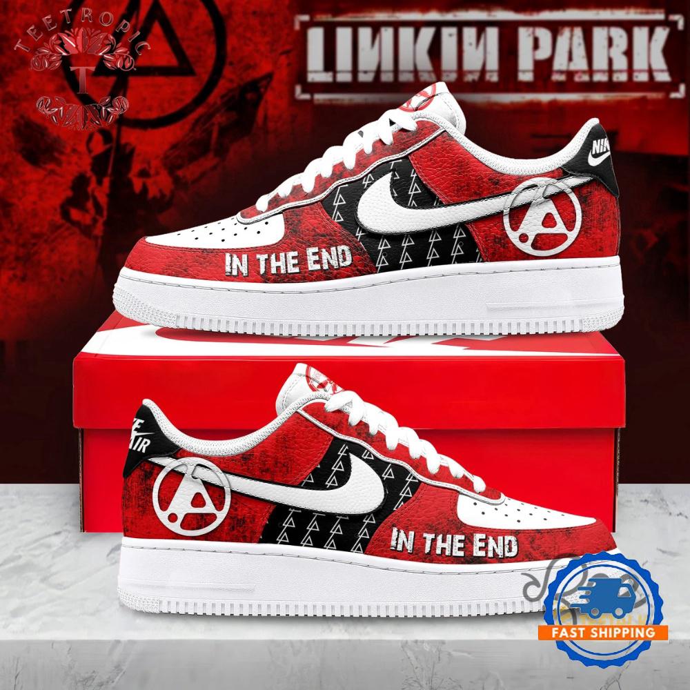 Linkin Park In The End Custom Nike Air Force 1 Shoes Sneaker