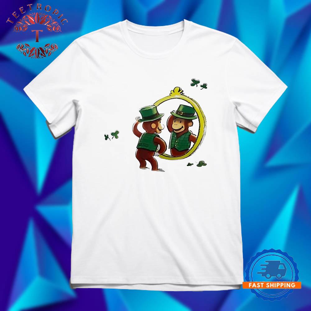 Lucky monkey St Patrick’s Day T Shirts