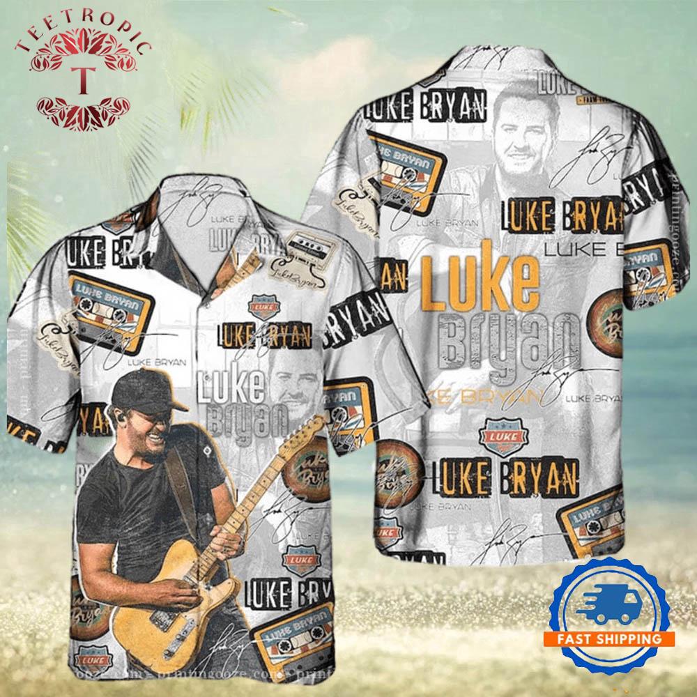 Luke Bryan Tour Summer Hawaiian Shirt