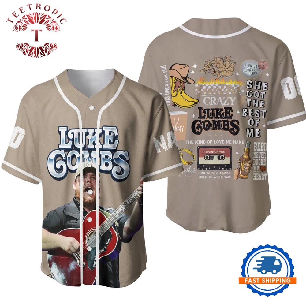Lukee Comb 2023 World Tour Baseball Jersey