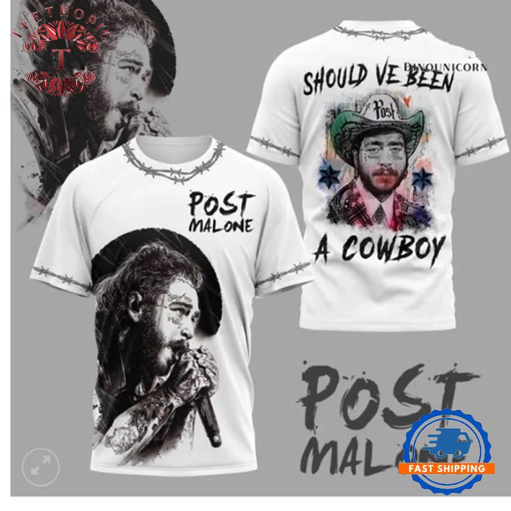 Post Malone 2026 3D T Shirt
