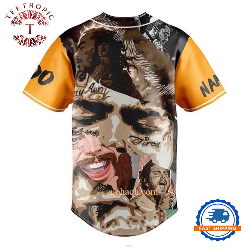 Post Malone And Morgan Wallen I Had Some Help Baseball Jersey Post Malone And Morgan Wallen I Had Some Help Baseball Jersey