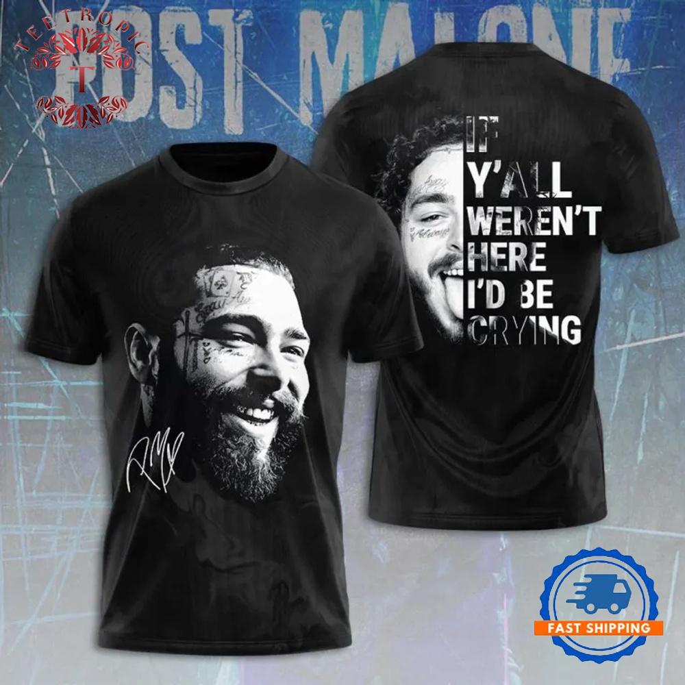 Post Malone Music Graphic 3D T Shirt