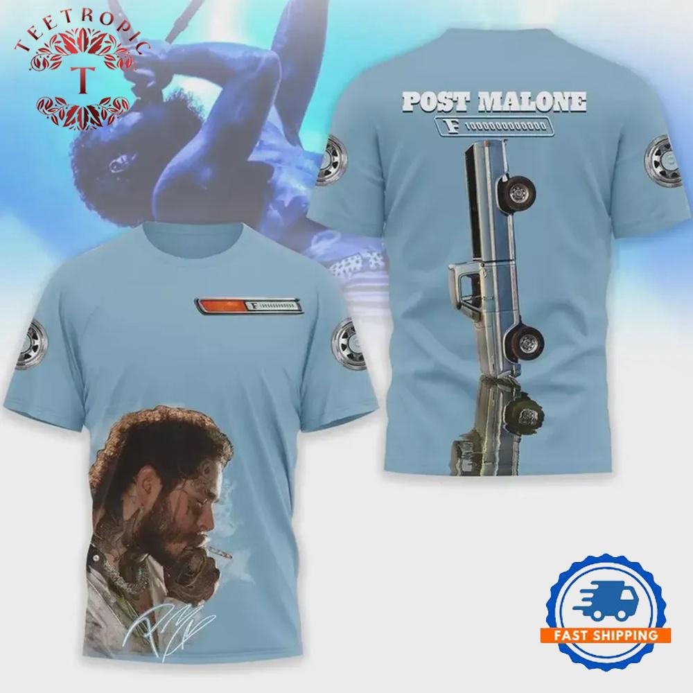 Post Malone Music Tour 3D T-Shirt