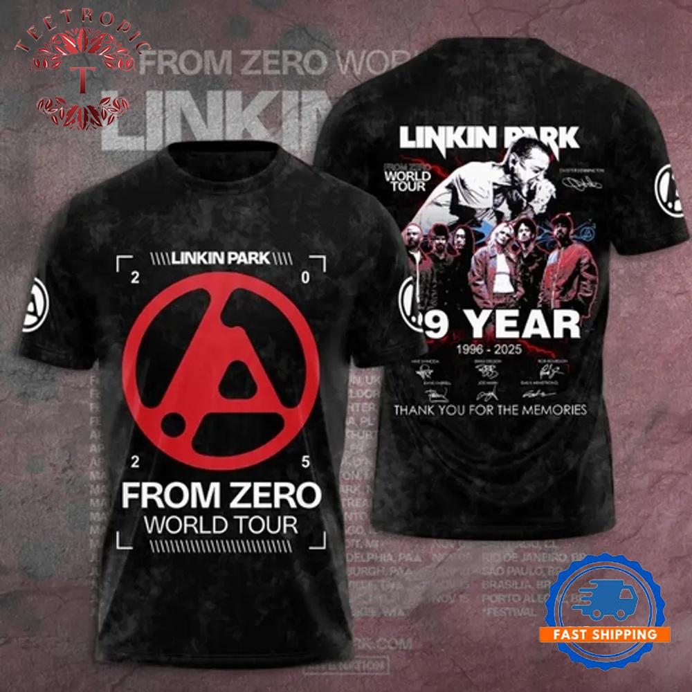 Tour 2025 Linkin Park T Shirt