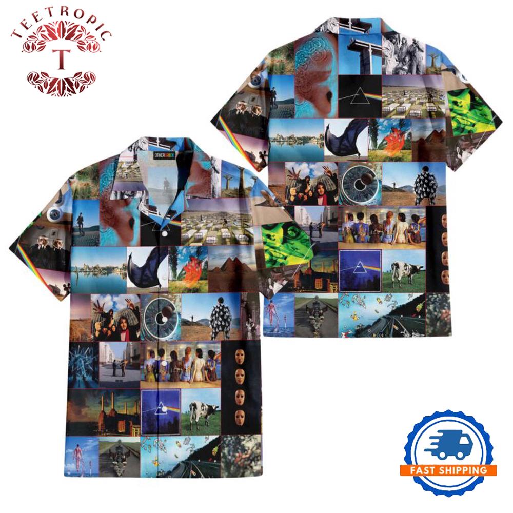 40th Anniversary 2007 Pink Floyd Hawaiian Shirt 40th Anniversary 2007 Pink Floyd Hawaiian Shirt