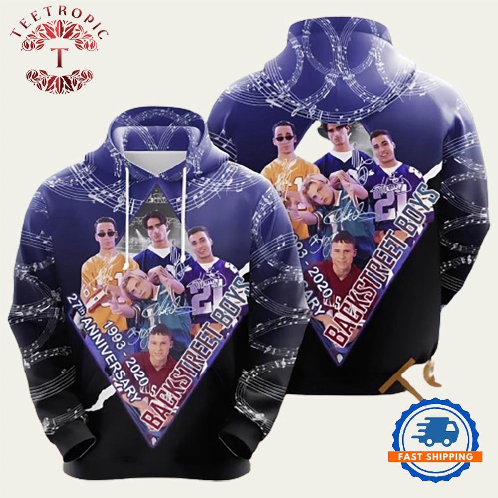 Backstreet Boys Anniversary All Over Print Hoodie