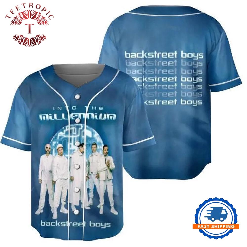 Backstreet Boys Millennium Tour Music Vintage Baseball Jersey