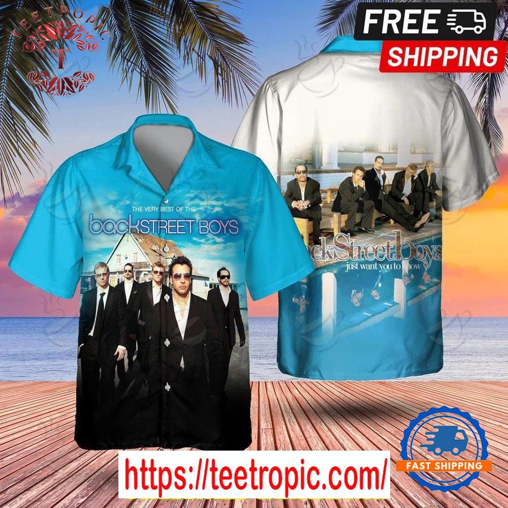 Backstreet Boys Special Edition Hawaiian Shirt