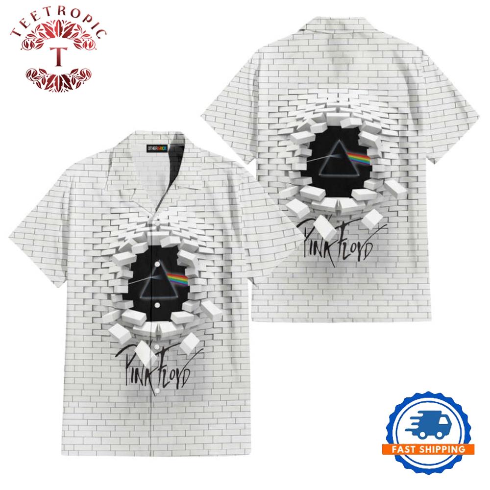 Brick In The Wall 3D Pink Floyd Hawaiian Shirt