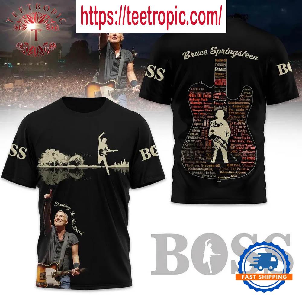 Bruce Springsteen Dancing In The Dark Born To Run 3D T-Shirt