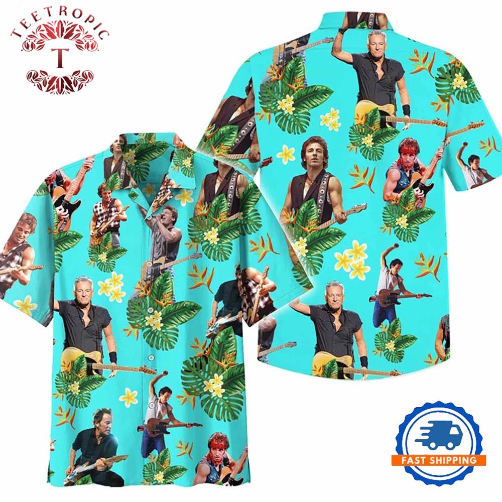 Bruce Springsteen Hawaiian Shirt