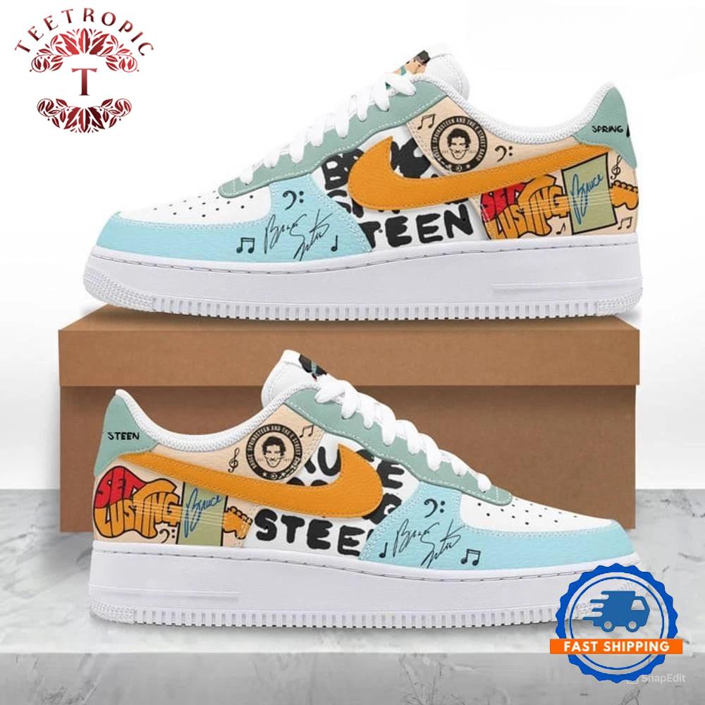 Bruce Springsteen & The E Street Band Tour Air Force 1 Shoes Sneaker