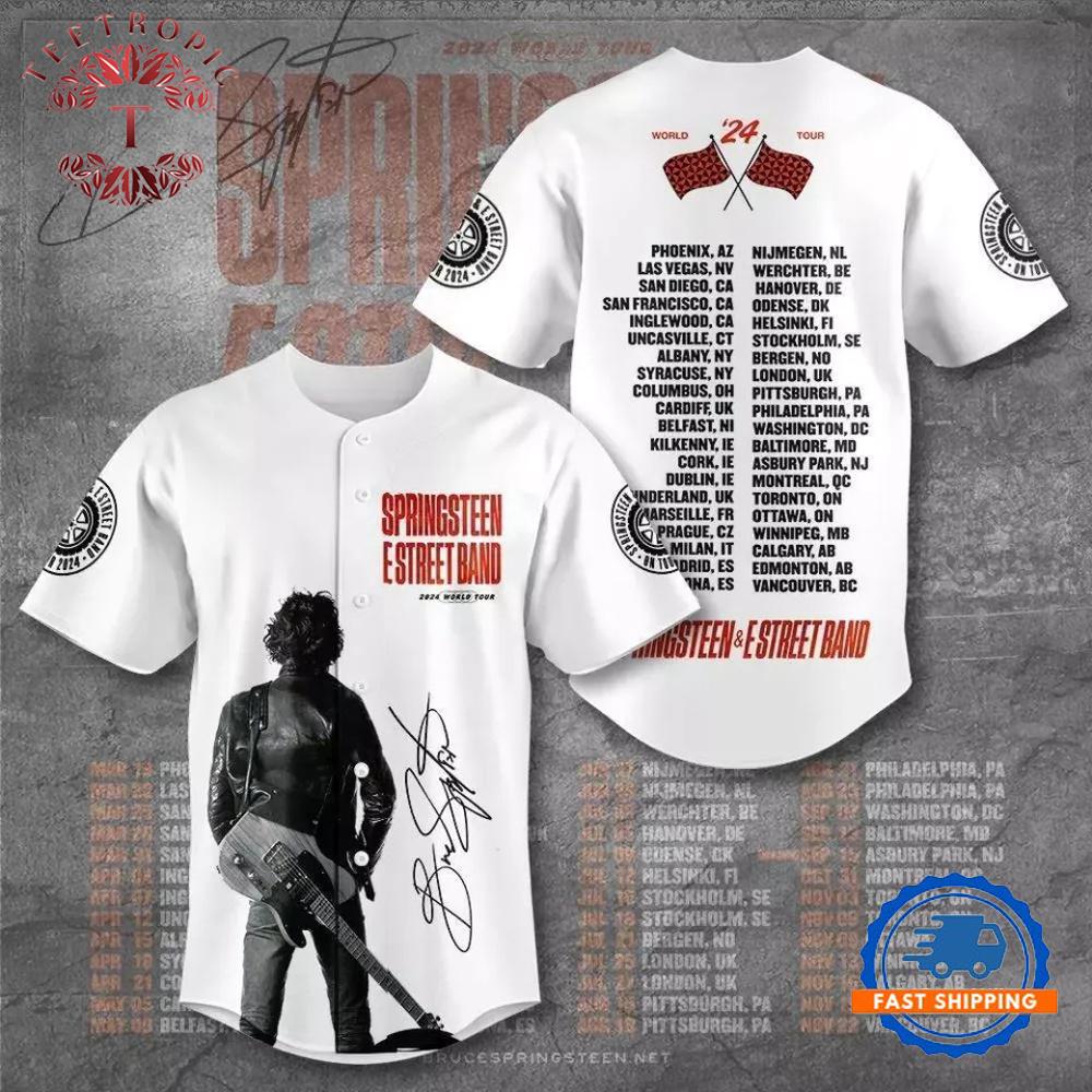 Bruce Springsteen Trendding For Fans Baseball Jersey Shirt