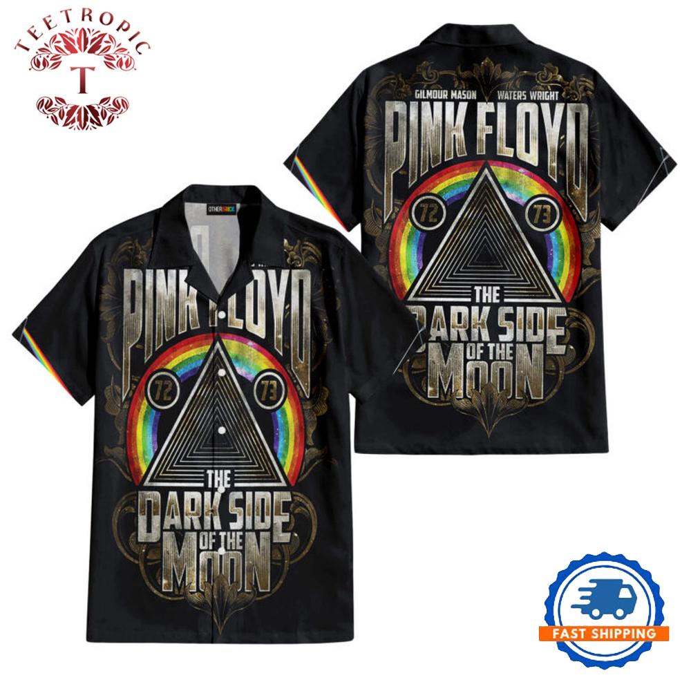 Dark Side Of The Moon 1972 1973 Pink Floyd Hawaiian Shirt