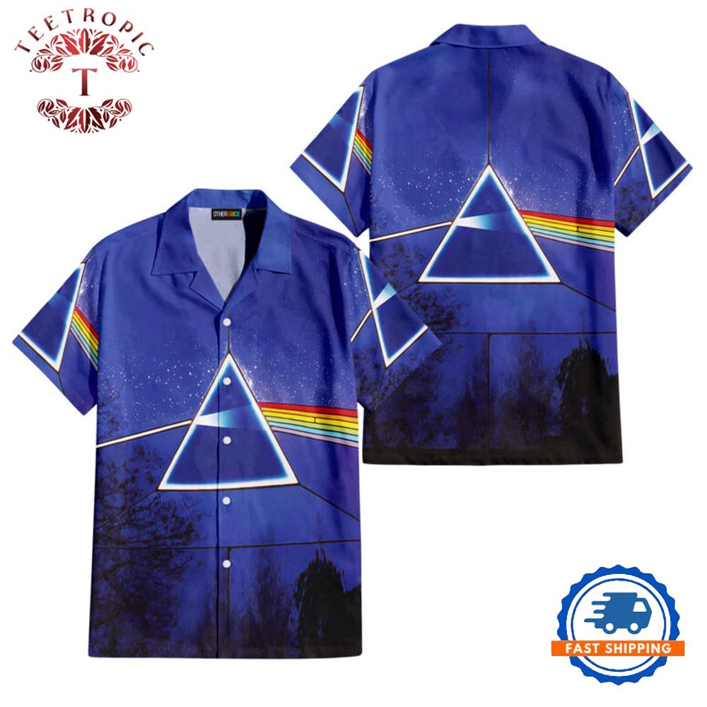 Dark Side of the Moon 30th Anniversary Remastered Pink Floyd Hawaiian Shirt