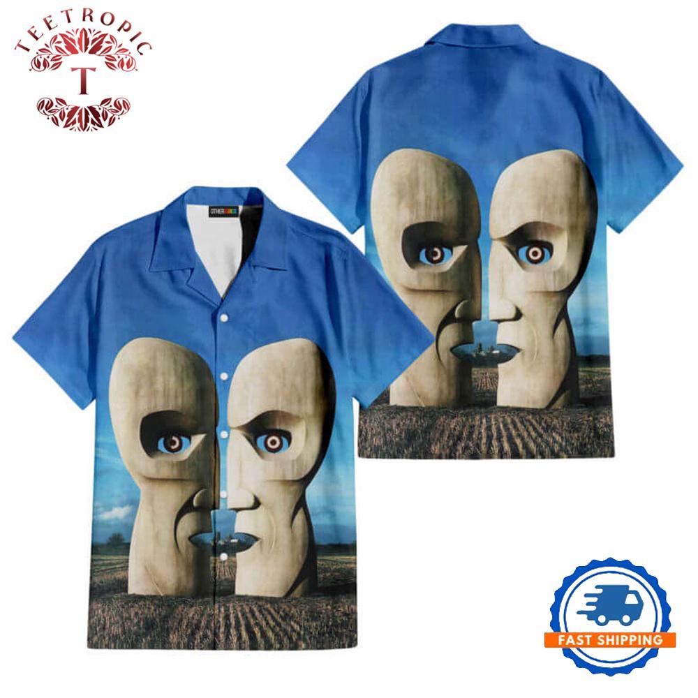 Division Bell Stone Heads Pink Floyd Hawaiian Shirt