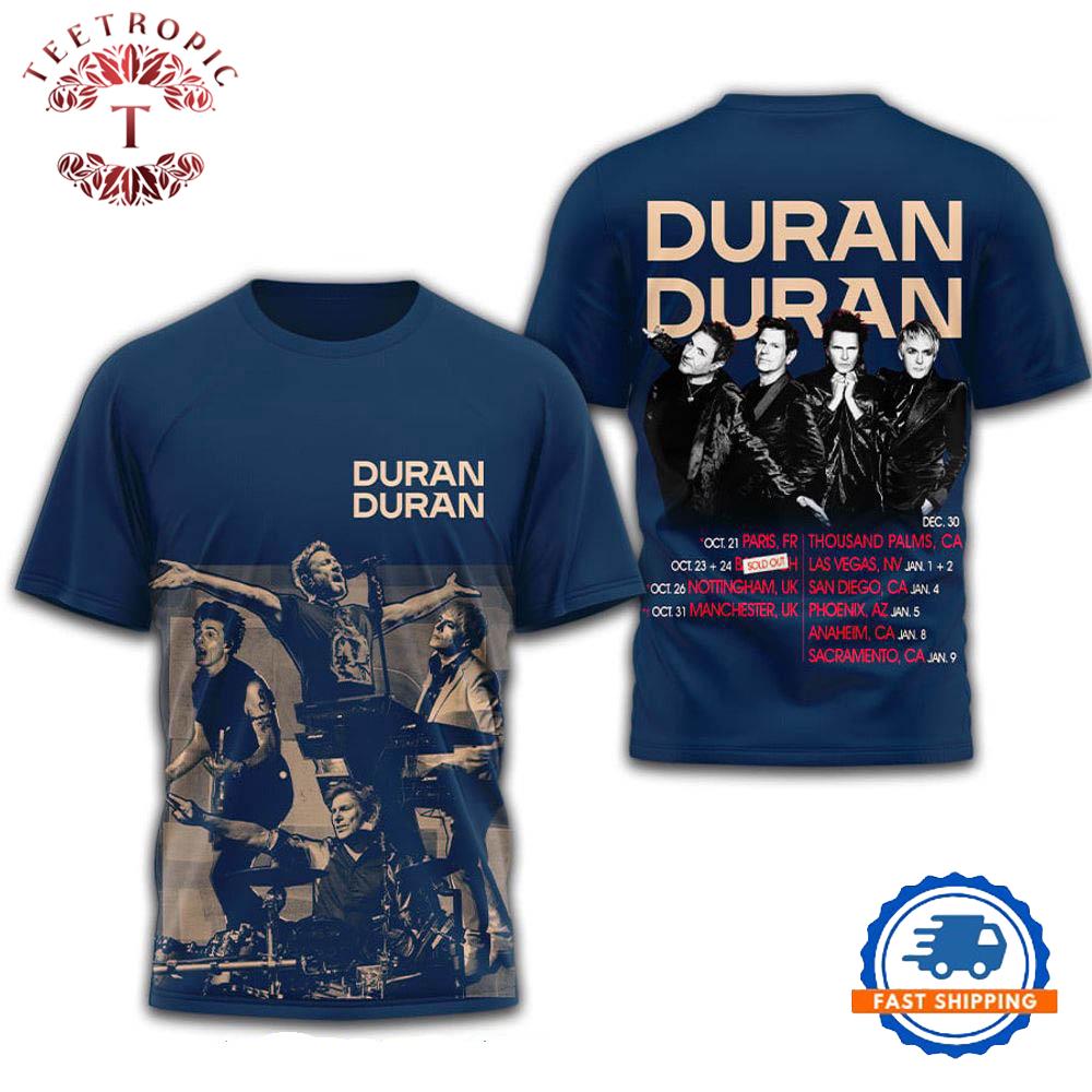 Duran Duran Music Band Graphic T-Shirt