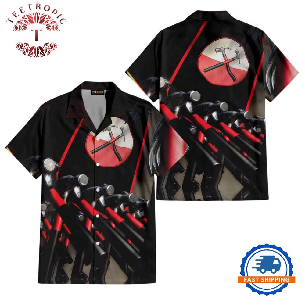 Hammer March Pink Floyd Hawaiian Shirt