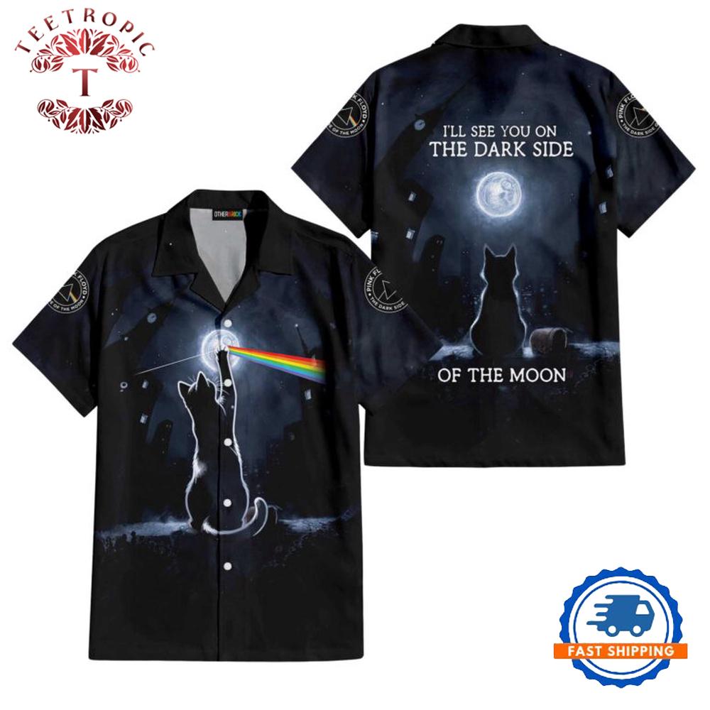 I Will See You On The DSOTM Black Cat Hawaiian Shirt