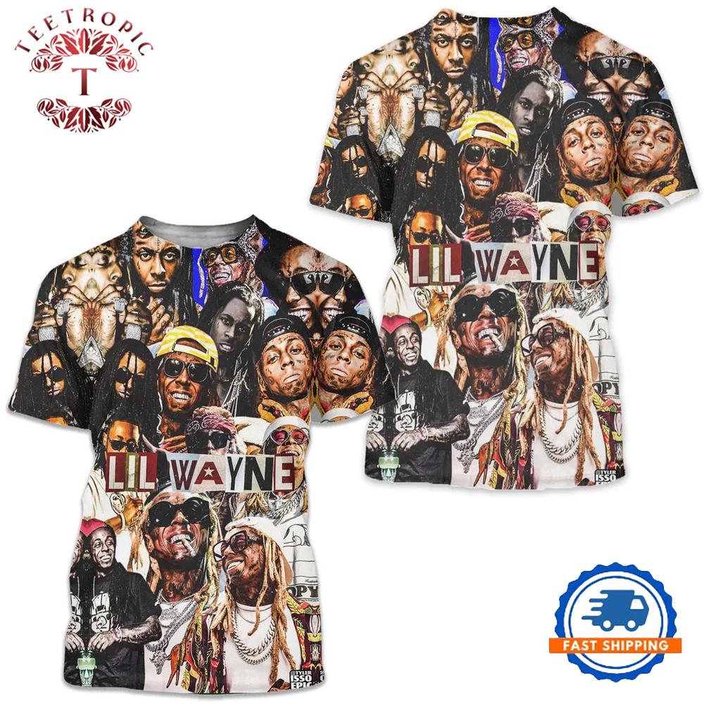 Lil Wayne All Over Printed T Shirt