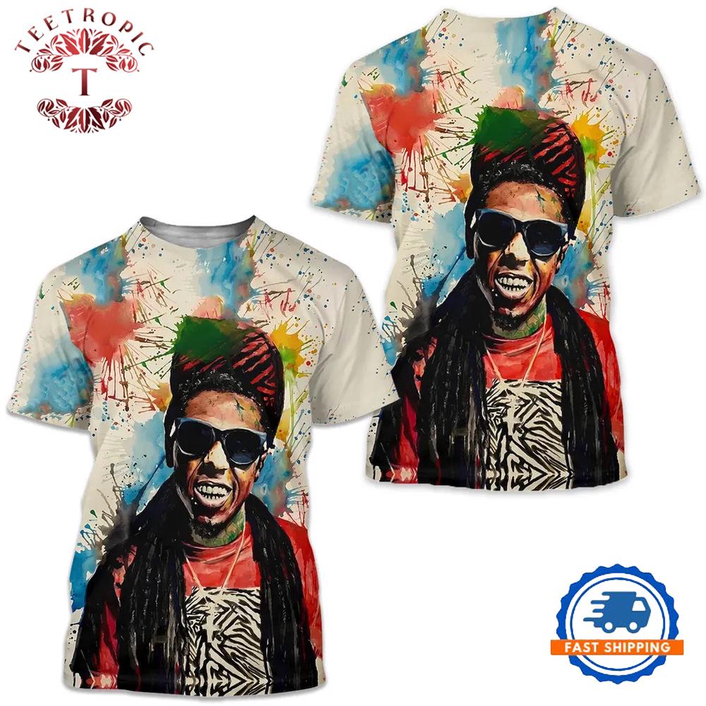 Lil Wayne Graphic Funny 3D T Shirt
