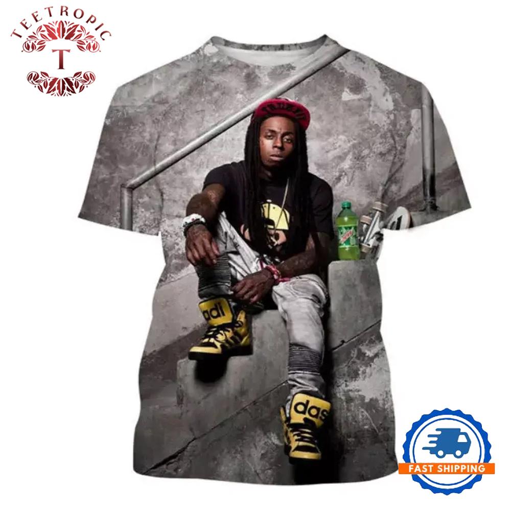 Lil Wayne Rapper Graphic 3D T Shirt