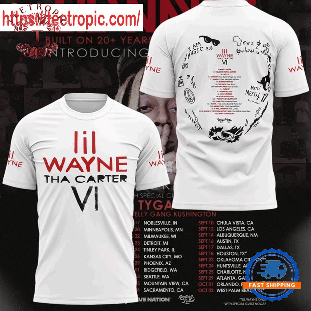 Lil Wayne The Carter Tour 3D Shirt