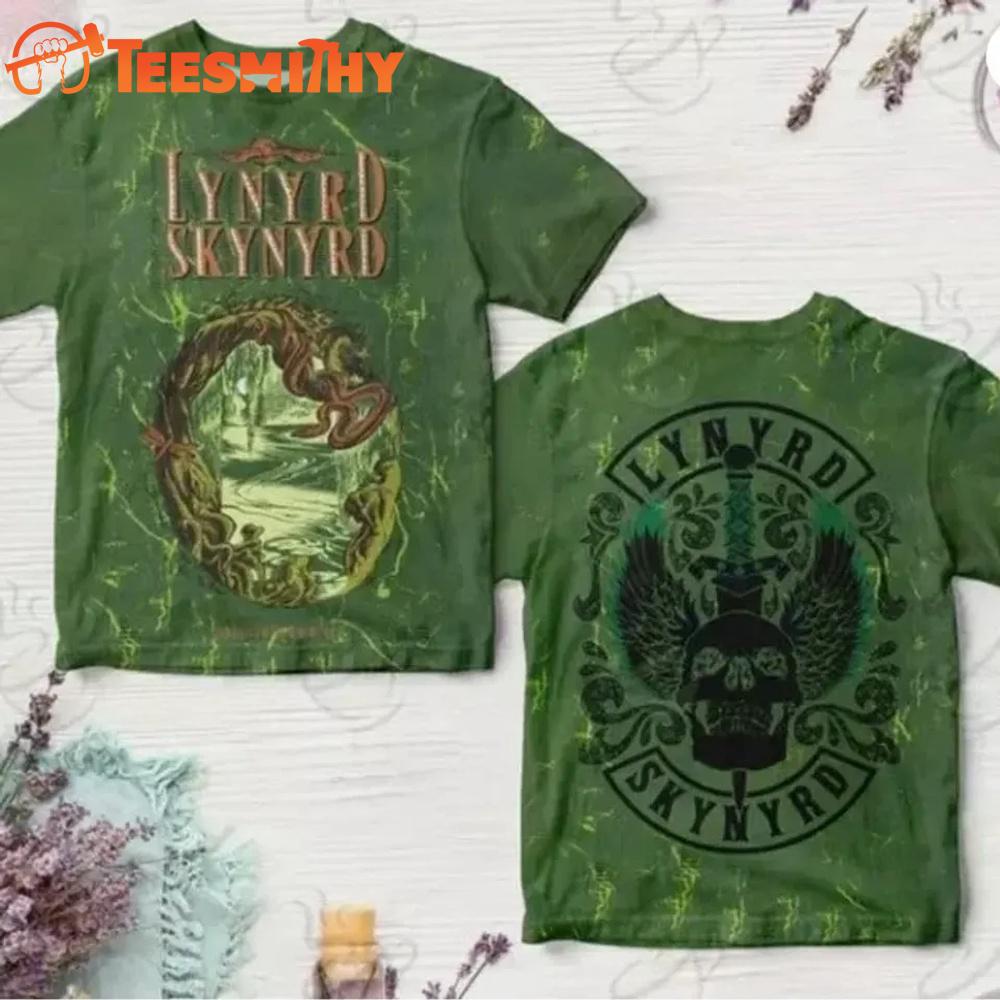 Lynyrd Skynyrd 1993 Album Cover AOP T-Shirt