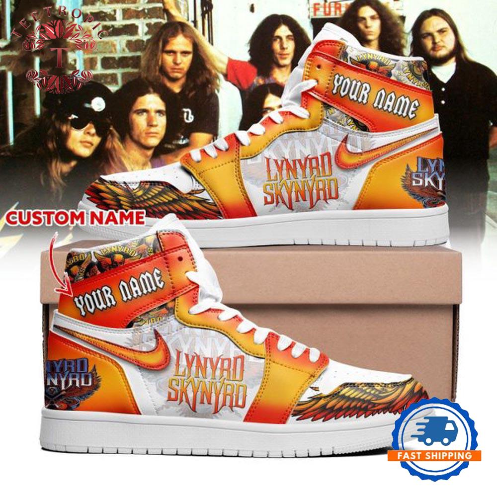Lynyrd Skynyrd Custom Name Air Jordan 1 Hightop Shoes