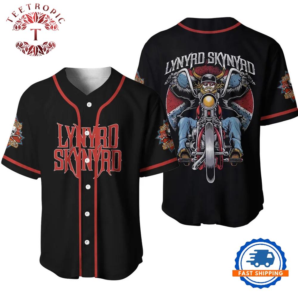 Lynyrd Skynyrd Rock Band Baseball Jersey Shirts