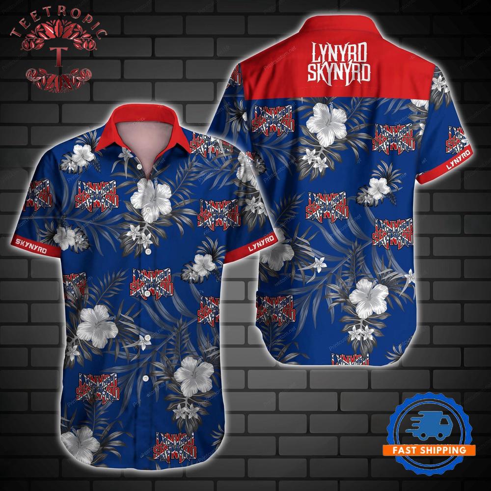 Lynyrd Skynyrd Southern Spirit Tropical Aloha Shirt