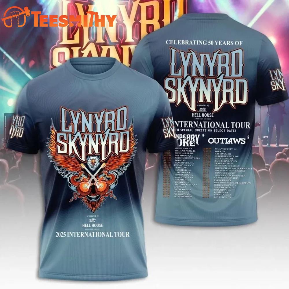 Lynyrd Skynyrd The Last Show Tour 2025 Unisex T-Shirt