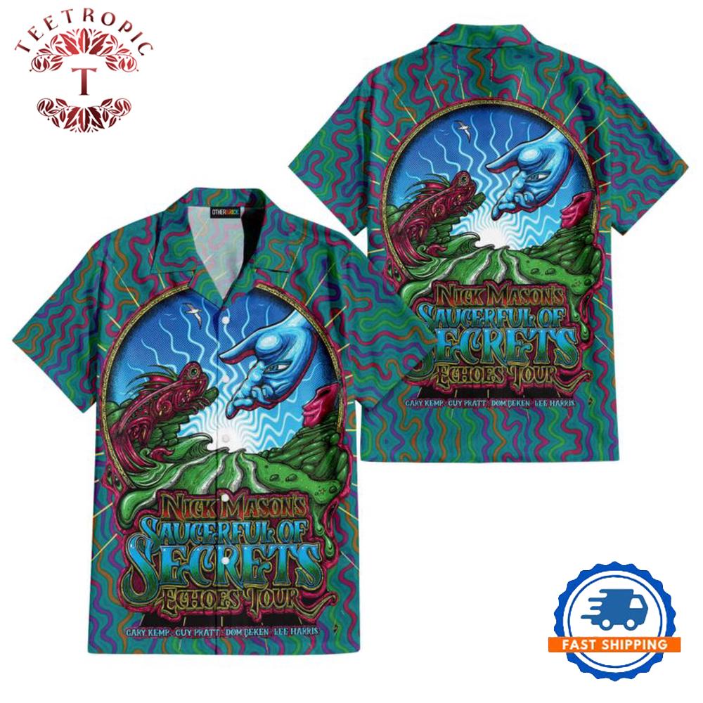 Nick Mason Saucerful Of Secrets Echoes Tour 2022 Hawaiian Shirt