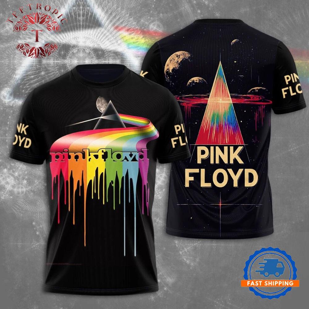 Pink Floyd 50 Years Anniversary 3D T-Shirt