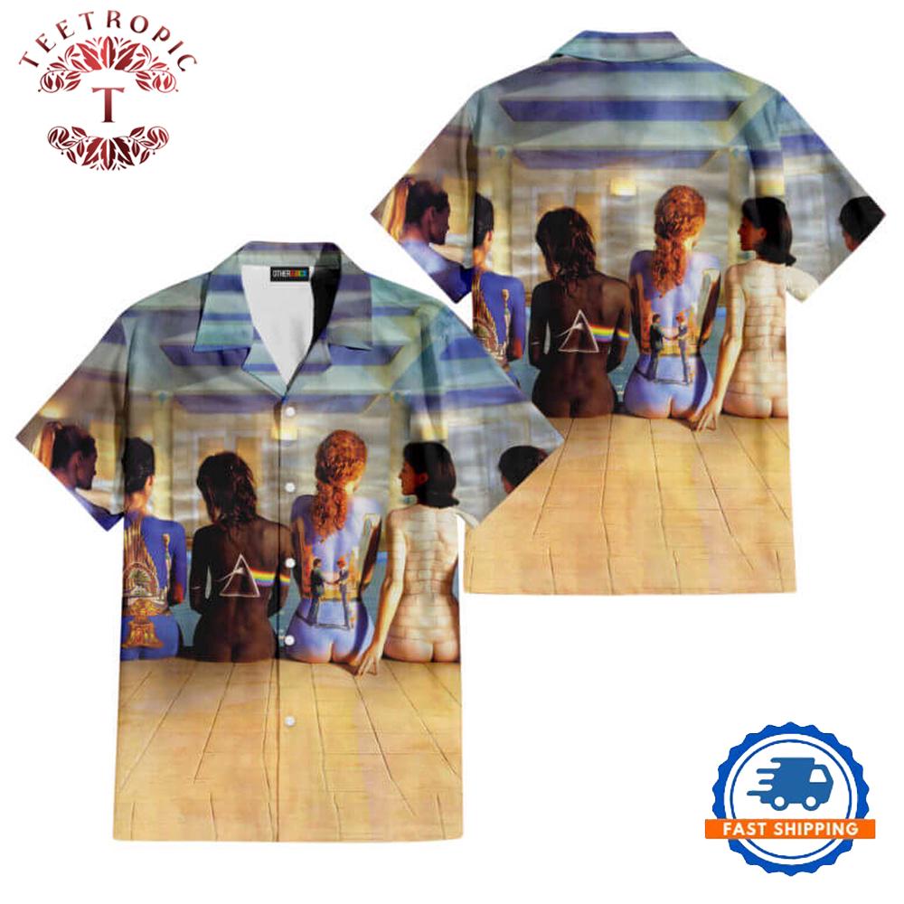 Pink Floyd Back Art Catalogue Hawaiian Shirt