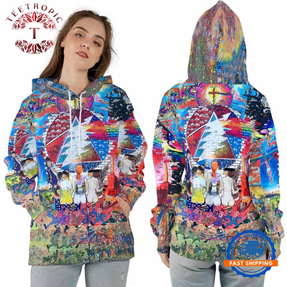 Pink Floyd Fan Art All Albums Hoodie Shirt