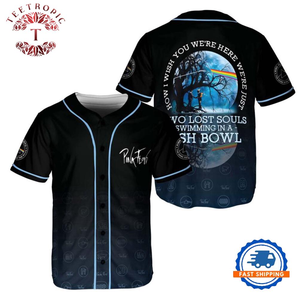 Pink Floyd Lake Reflection How I Wish You Were Here Baseball Jersey