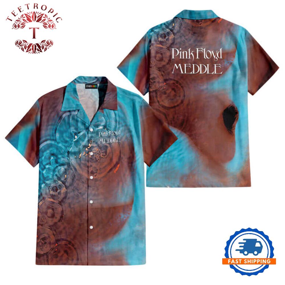 Pink Floyd Meddle 1971 Vintage Hawaiian Shirt
