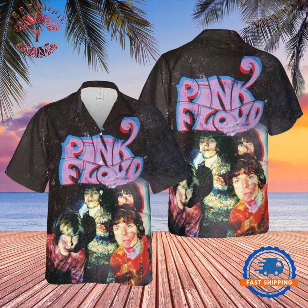 Pink Floyd Psychedelic Art Hawaiian Shirt