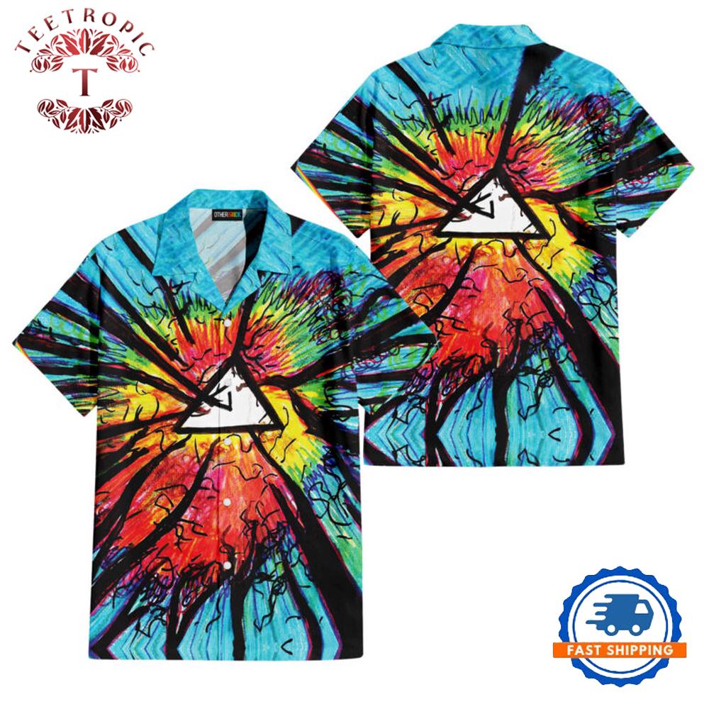 Pink Floyd Psychedelic Hawaiian Shirt
