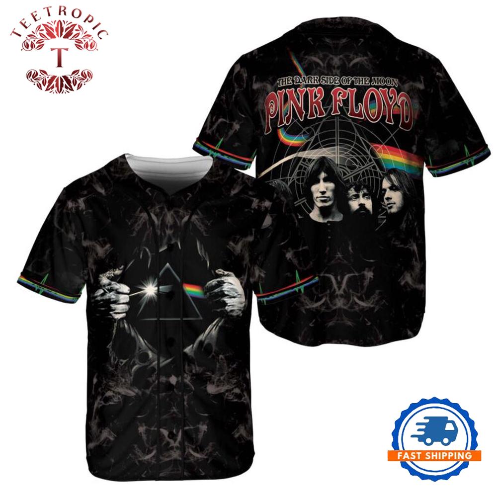 Pink Floyd Super Power x Dark Side Of The Moon Baseball Jersey